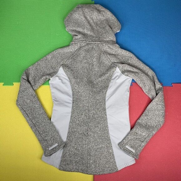 Athleta Daybreak Hoodie Zip Front Jacket Gray Women’s Size XS Style 138607 - Picture 2 of 11